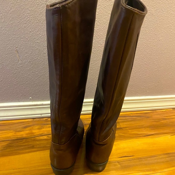 Santana Canada brown leather boots - Picture 2 of 7